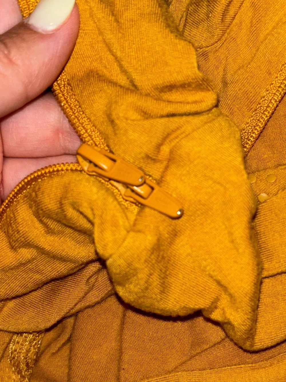 Kyte Baby Zippered Footie in Marigold / 18-24 months